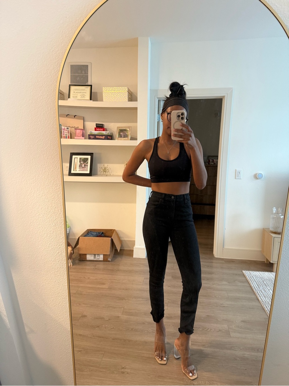 Abercrombie & Fitch High-Rise Black Skinny Jeans